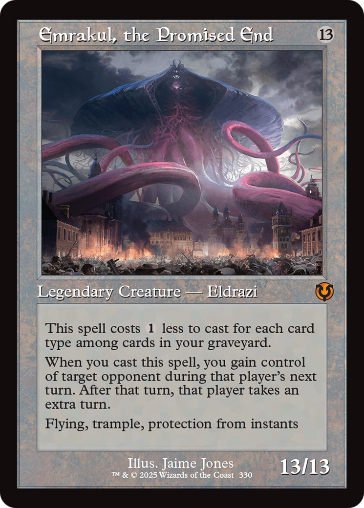 Image of Emrakul, the Promised End (Retro Frame) (INR-330) - Innistrad Remastered Foil