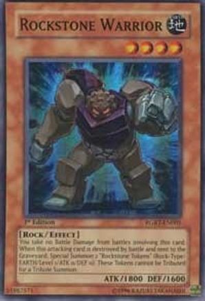 Image of Rockstone Warrior (RGBT-EN001) - Raging Battle 1st Edition