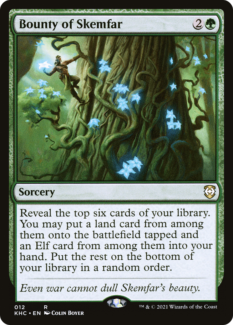 Image of Bounty of Skemfar (KHC-012) - Kaldheim Commander