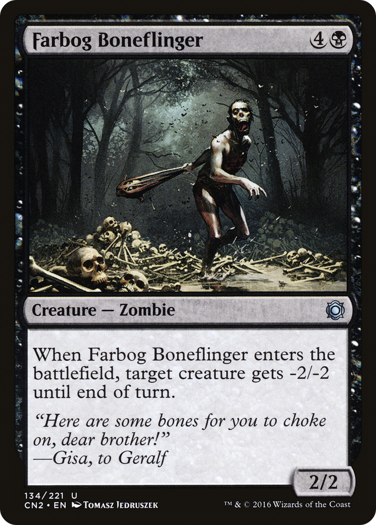 Image of Farbog Boneflinger (CN2-134) - Conspiracy: Take the Crown Foil