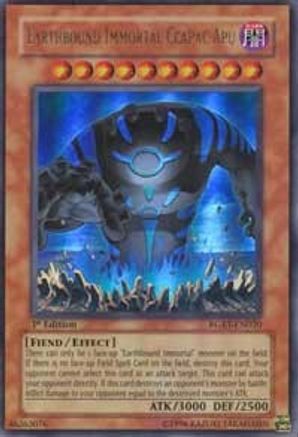 Image of Earthbound Immortal Ccapac Apu (RGBT-EN020) - Raging Battle 1st Edition