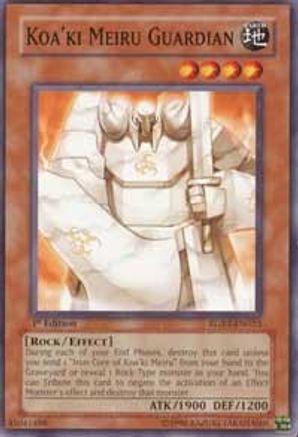 Image of Koa'ki Meiru Guardian (RGBT-EN023) - Raging Battle 1st Edition