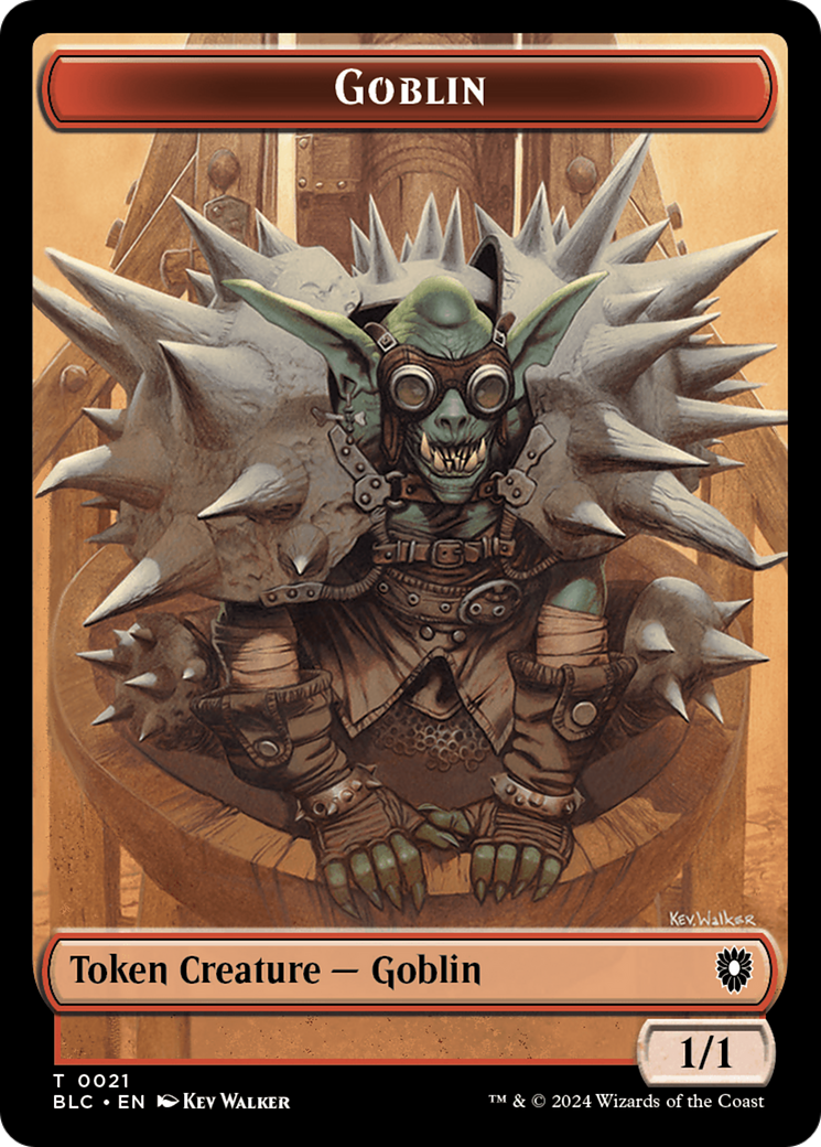 Image of Goblin (TBLC-021) - Bloomburrow Commander Tokens