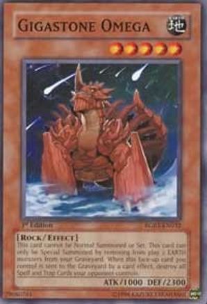 Image of Gigastone Omega (RGBT-EN032) - Raging Battle Unlimited