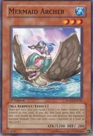 Image of Mermaid Archer (RGBT-EN036) - Raging Battle 1st Edition