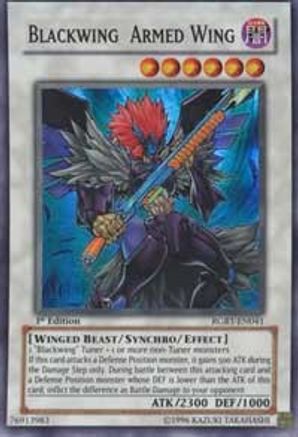 Image of Blackwing Armed Wing (RGBT-EN041) - Raging Battle 1st Edition