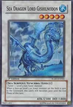 Image of Sea Dragon Lord Gishilnodon (RGBT-EN044) - Raging Battle 1st Edition