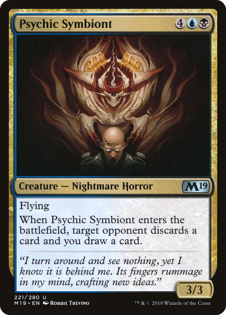 Image of Psychic Symbiont (M19-221) - Core Set 2019