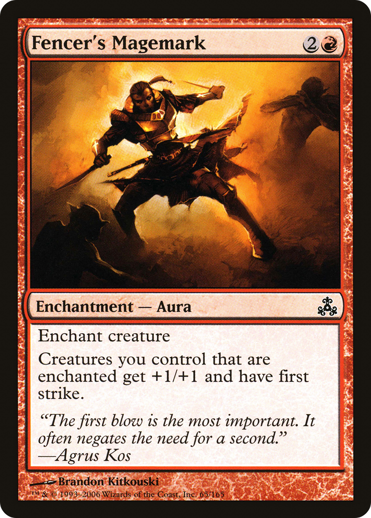 Image of Fencer's Magemark (GPT-065) - Guildpact