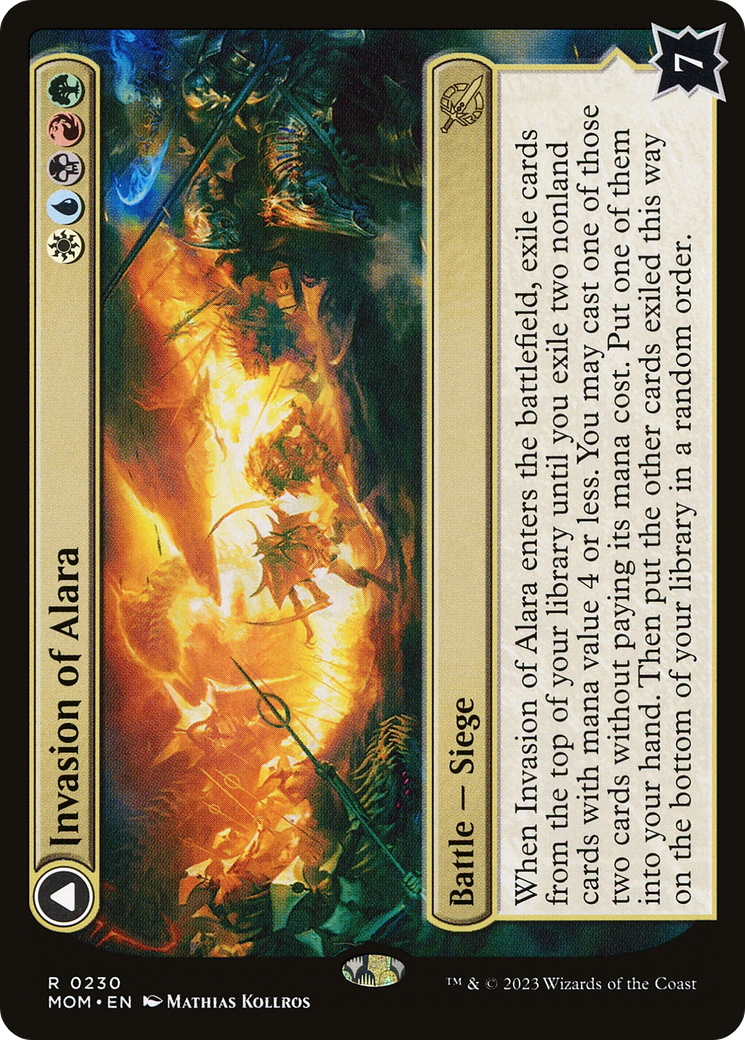 Image of Invasion of Alara (MOM-230) - March of the Machine Foil