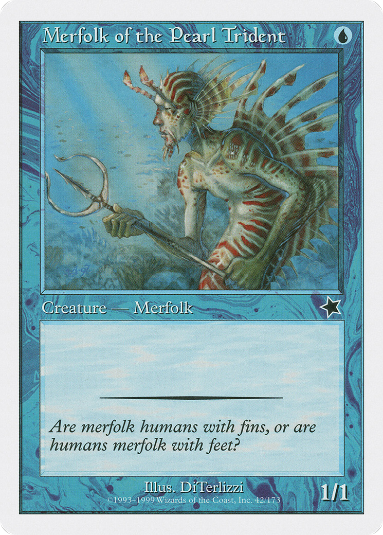 Image of Merfolk of the Pearl Trident (S99-042) - Starter 1999