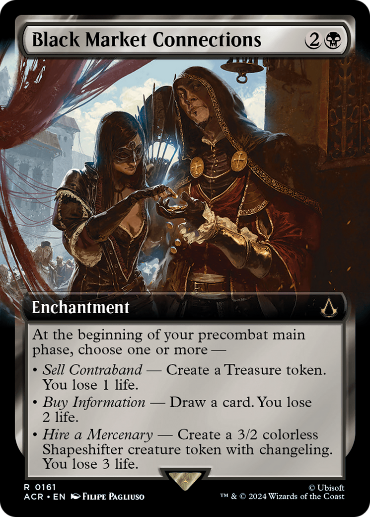 Image of Black Market Connections (Extended Art) (ACR-161) - Assassin's Creed: (Extended Art)