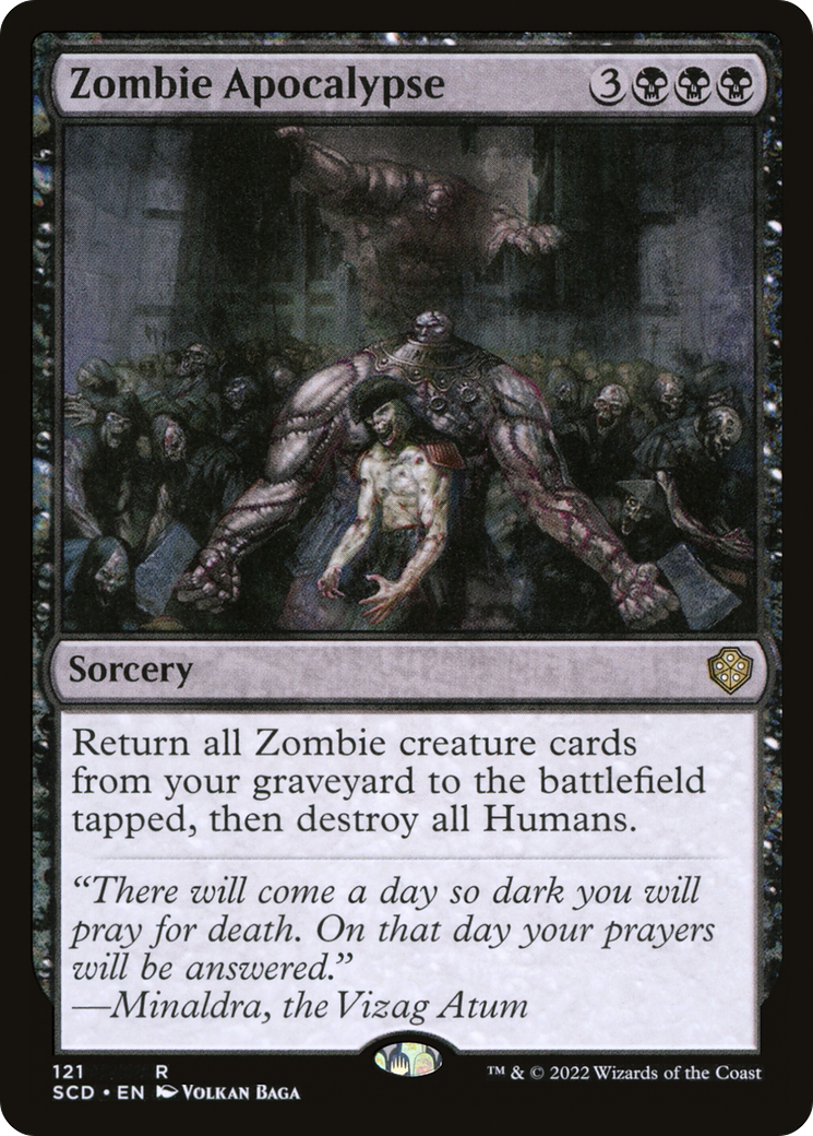 Image of Zombie Apocalypse (SCD-121) - Starter Commander Decks