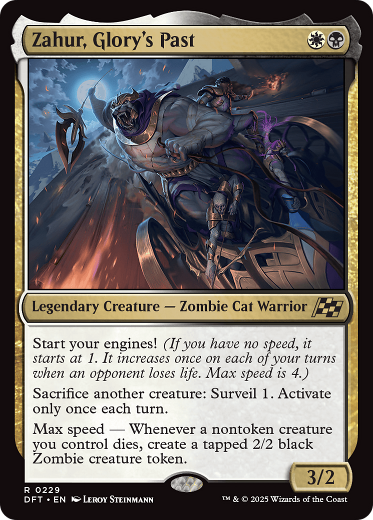 Image of Zahur, Glory's Past (DFT-229) - Aetherdrift