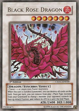 Image of Black Rose Dragon (CSOC-EN039) - Crossroads of Chaos 1st Edition