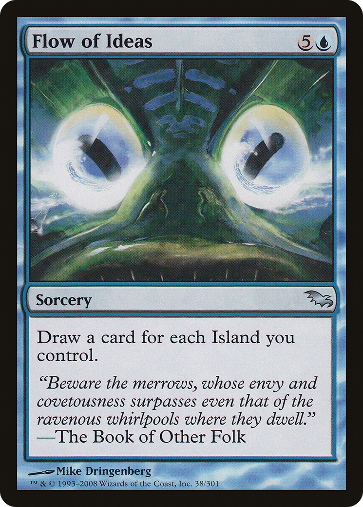 Image of Flow of Ideas (SHM-038) - Shadowmoor Foil