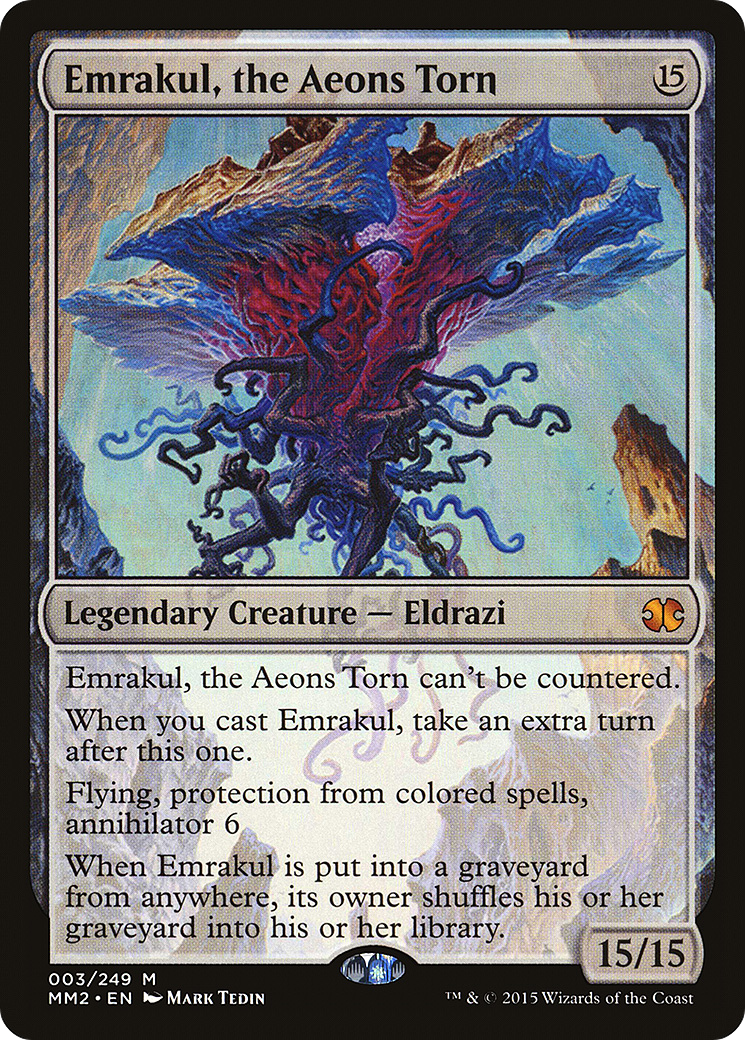 Image of Emrakul, the Aeons Torn (MM2-003) - Modern Masters 2015
