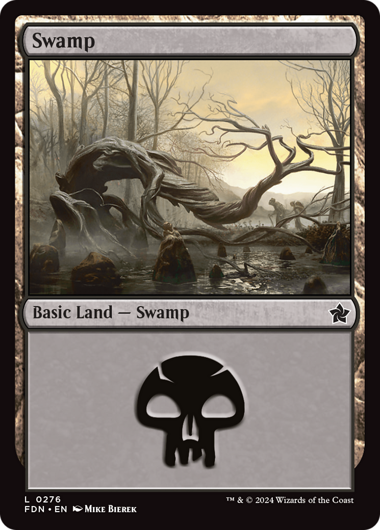 Image of Swamp (FDN-276) - Foundations Foil