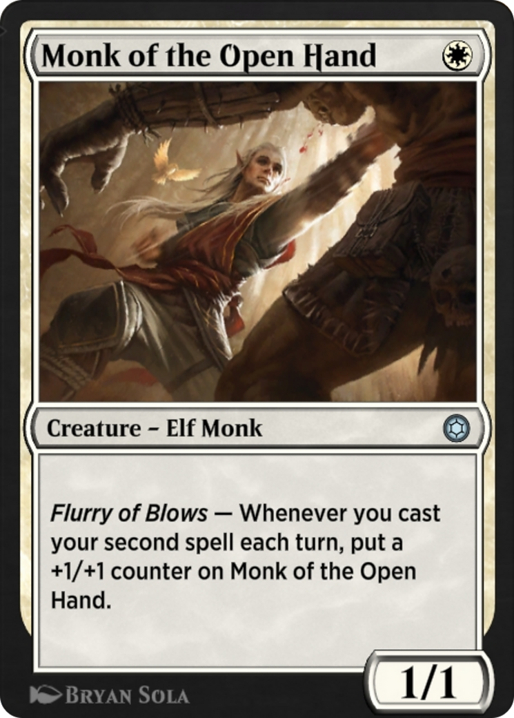 Image of Monk of the Open Hand (HBG-096) - Alchemy Horizons: Baldur's Gate