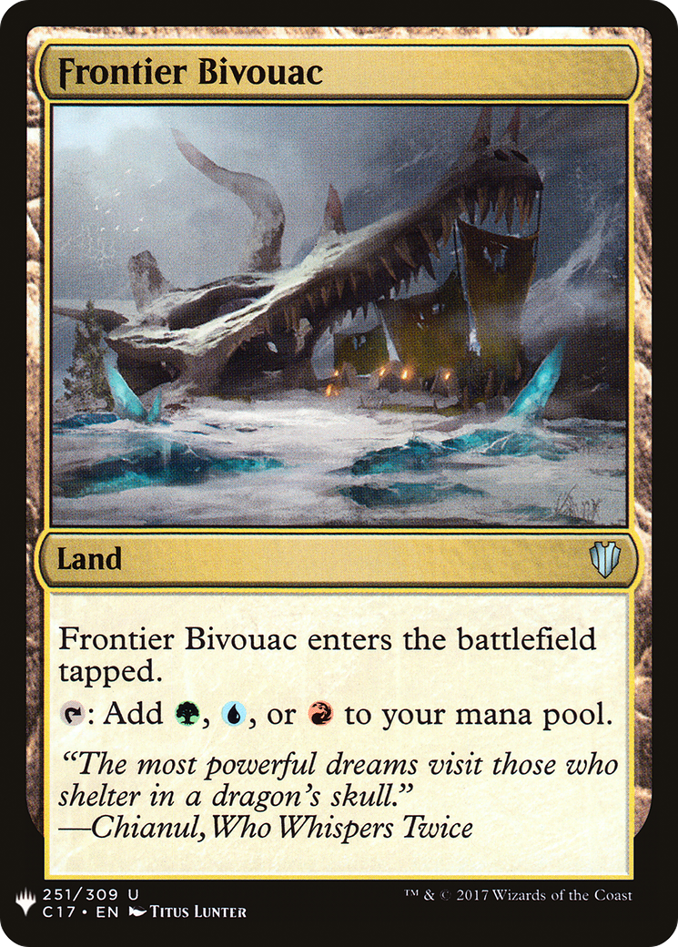 Image of Frontier Bivouac (C17) (LIST-251) - The List