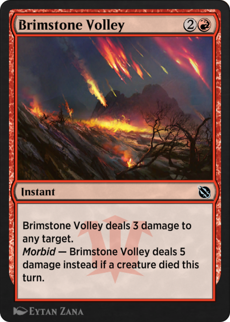 Image of Brimstone Volley (SIS-038) - Shadows of the Past