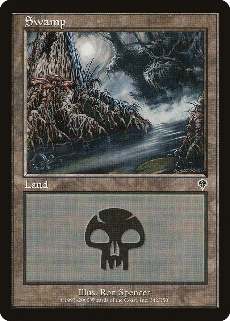 Image of Swamp (342) (INV-342) - Invasion Foil