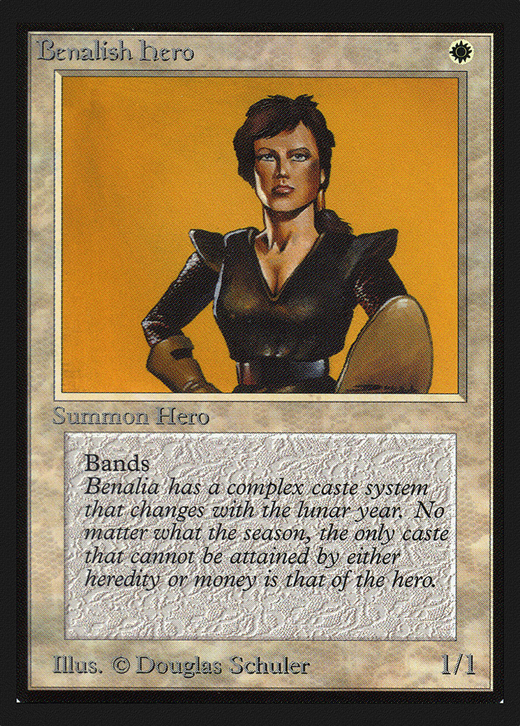 Image of Benalish Hero (IE) (IED-) - Intl. Collectors' Edition