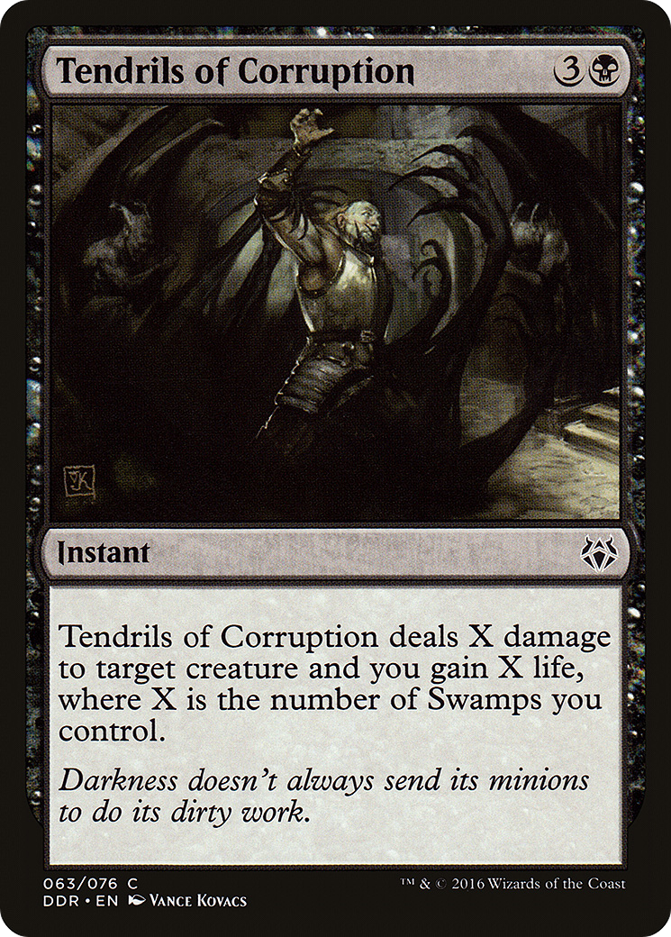 Image of Tendrils of Corruption (DDR-063) - Duel Decks: Nissa vs. Ob Nixilis
