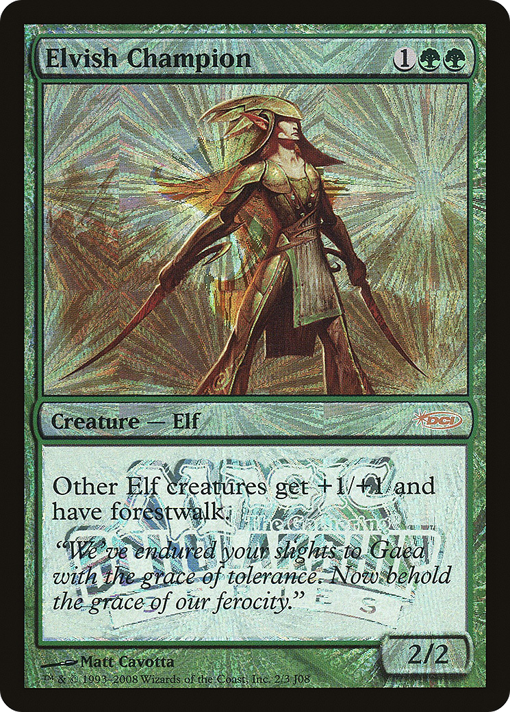 Image of Elvish Champion (Scholarship Series) (JSS-002) - Junior Super Series Foil