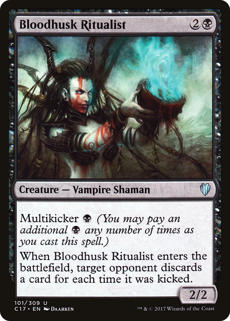 Image of Bloodhusk Ritualist (C17-101) - Commander 2017