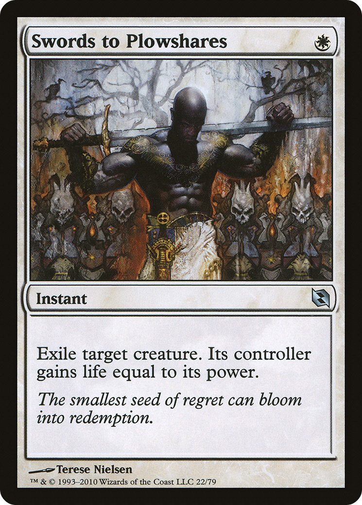 Image of Swords to Plowshares (DDF-022) - Duel Decks: Elspeth vs. Tezzeret