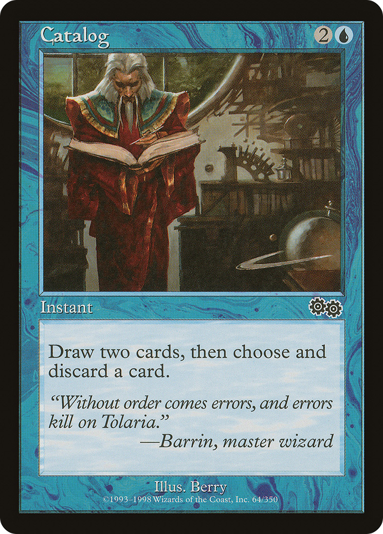 Image of Catalog (USG-064) - Urza's Saga
