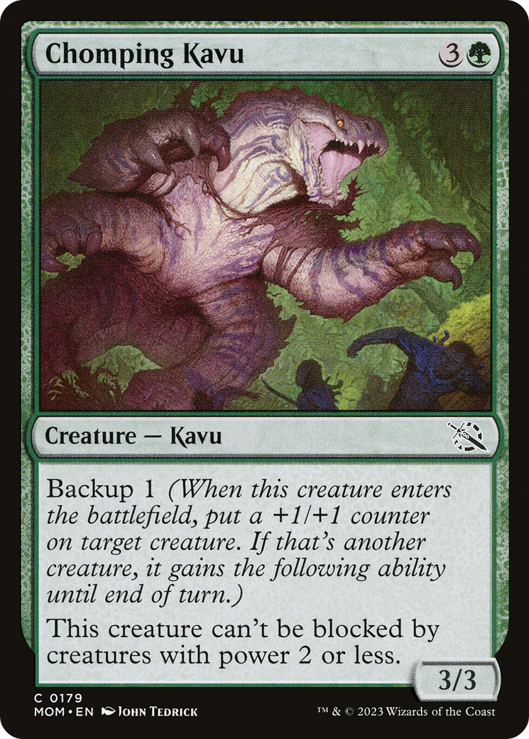 Image of Chomping Kavu (MOM-179) - March of the Machine