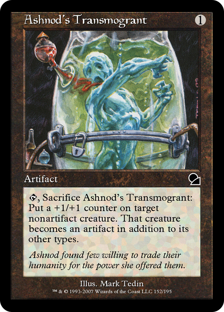 Image of Ashnod's Transmogrant (ME1-152) - Masters Edition Foil