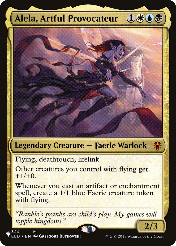 Image of Alela, Artful Provocateur (LIST-ELD-324) - The List