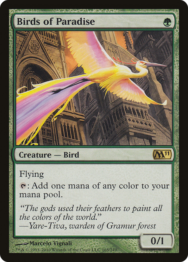 Image of Birds of Paradise (M11-165) - Magic 2011