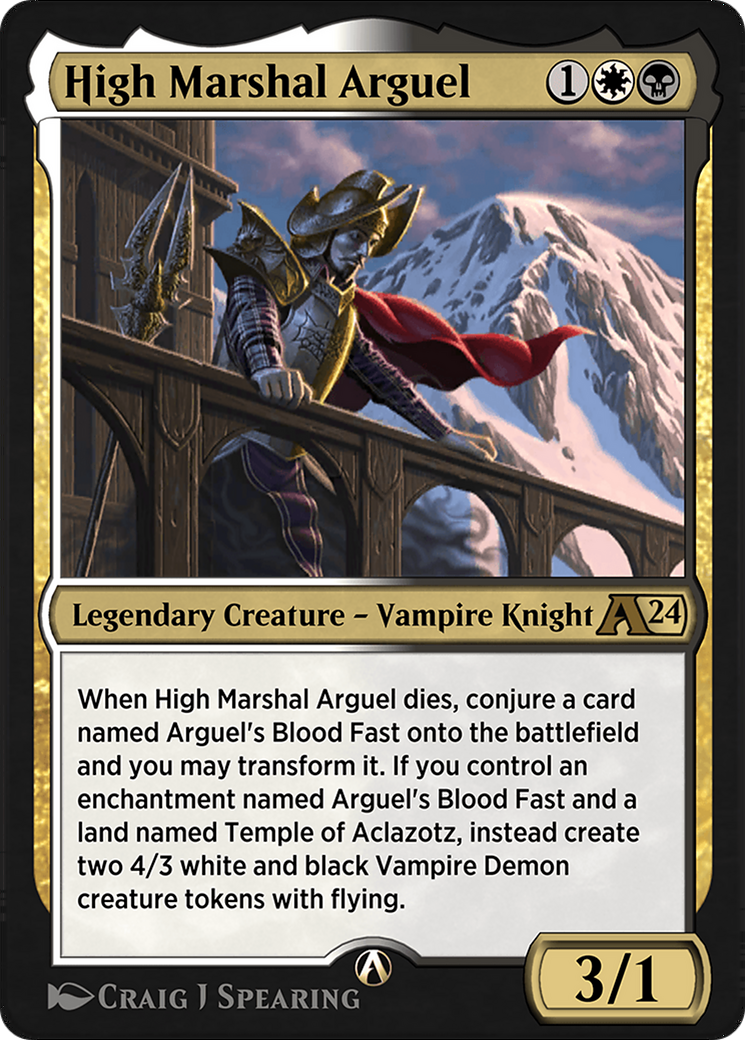 Image of High Marshal Arguel (YLCI-024) - Alchemy: Ixalan