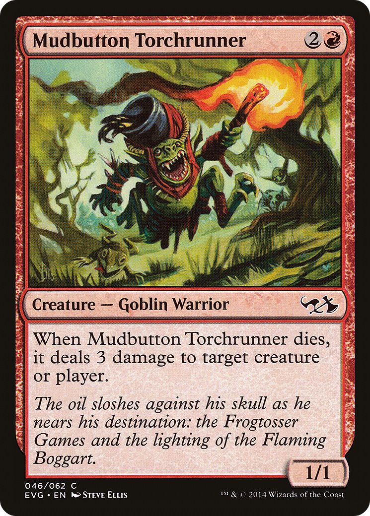 Image of Mudbutton Torchrunner (DD3-) - Duel Decks Anthology: Elves vs. Goblins