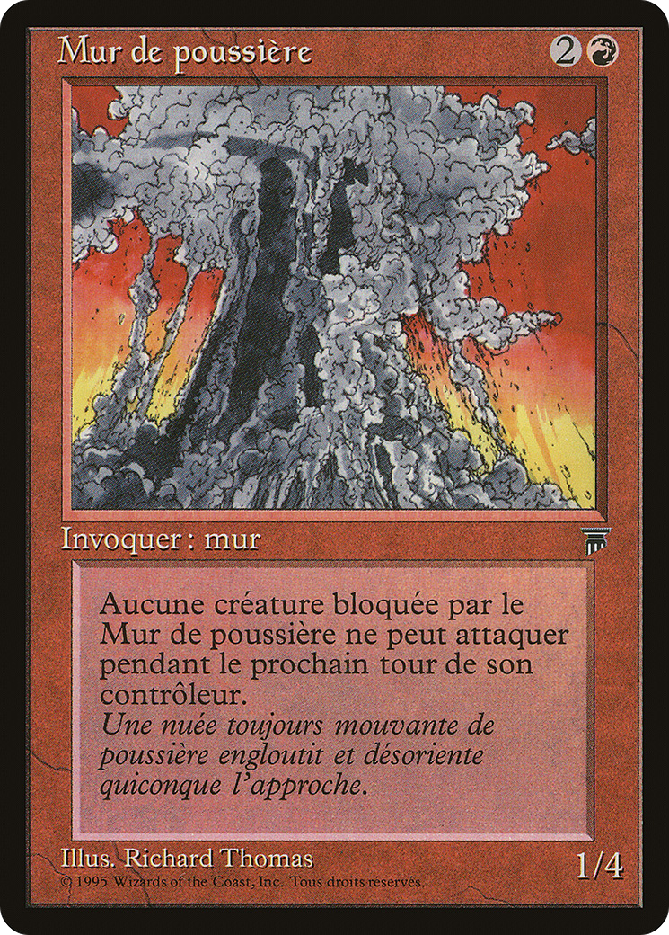 Image of Wall of Dust (French) - 