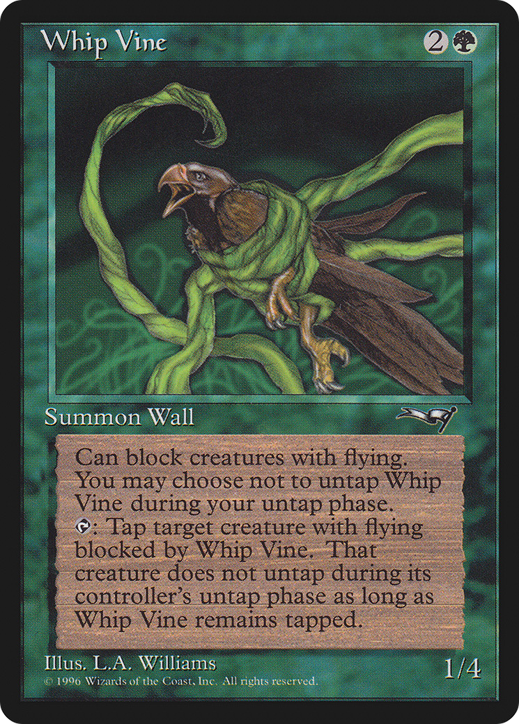 Image of Whip Vine (Ensnared Bird) (ALL-090) - Alliances
