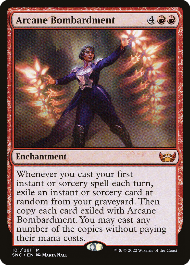 Image of Arcane Bombardment (SNC-101) - Streets of New Capenna