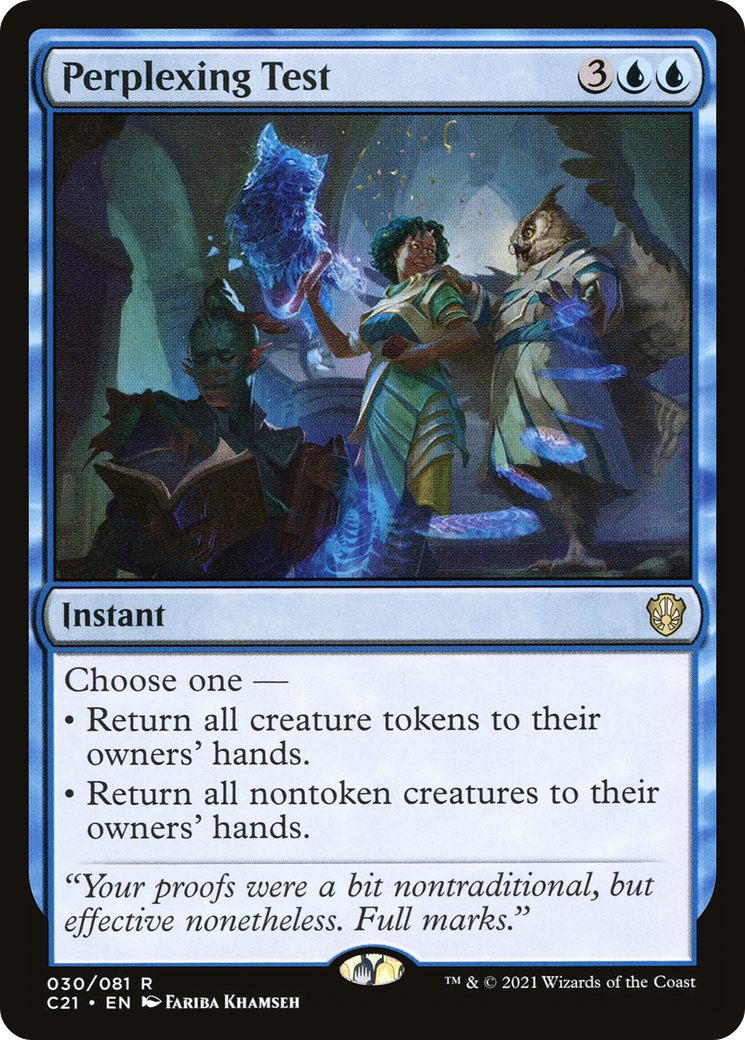 Image of Perplexing Test (C21-030) - Commander 2021