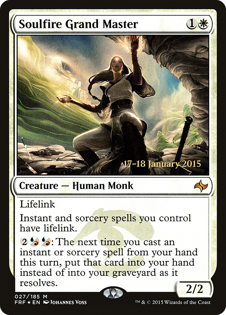 Image of Soulfire Grand Master (PRE-027) - Fate Reforged Promos Foil