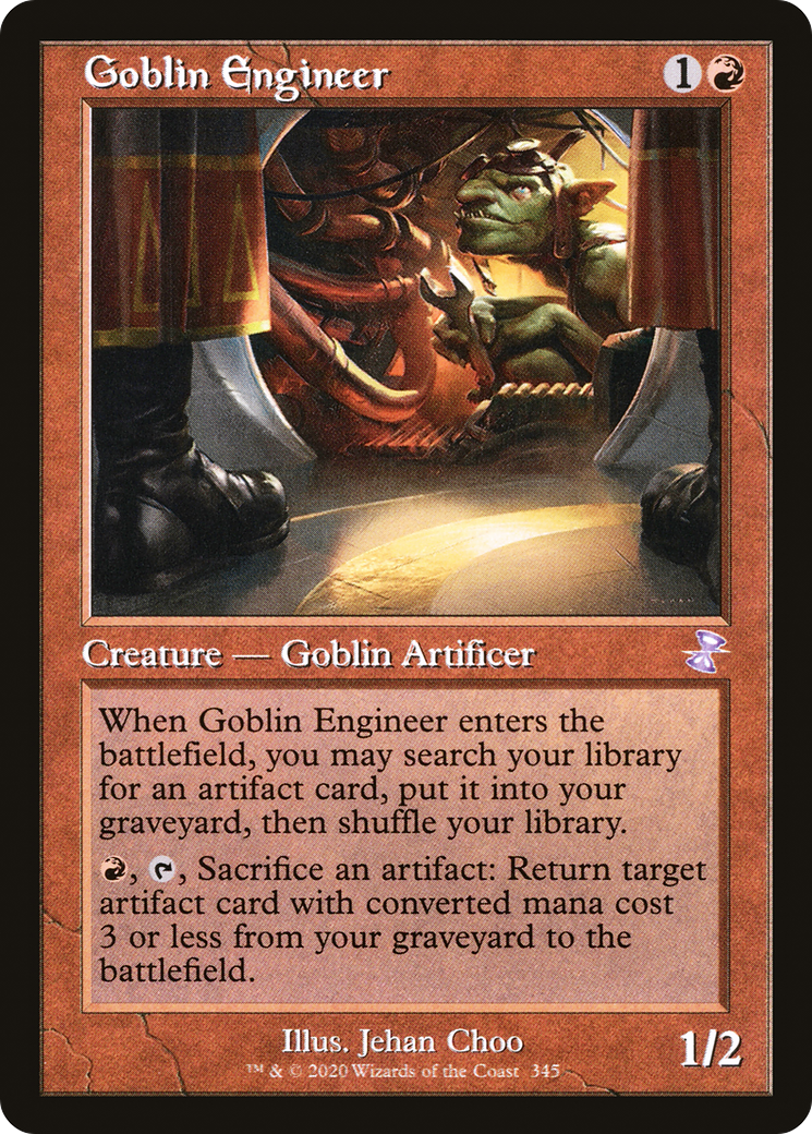 Image of Goblin Engineer (TSR-345) - Time Spiral Remastered Foil