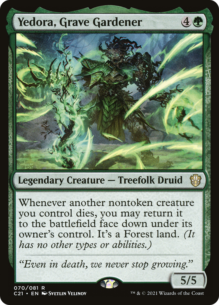 Image of Yedora, Grave Gardener (C21-070) - Commander 2021