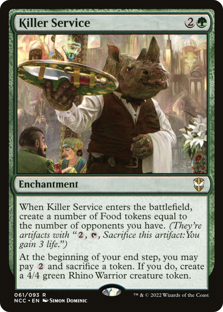 Image of Killer Service (NCC-061) - New Capenna Commander