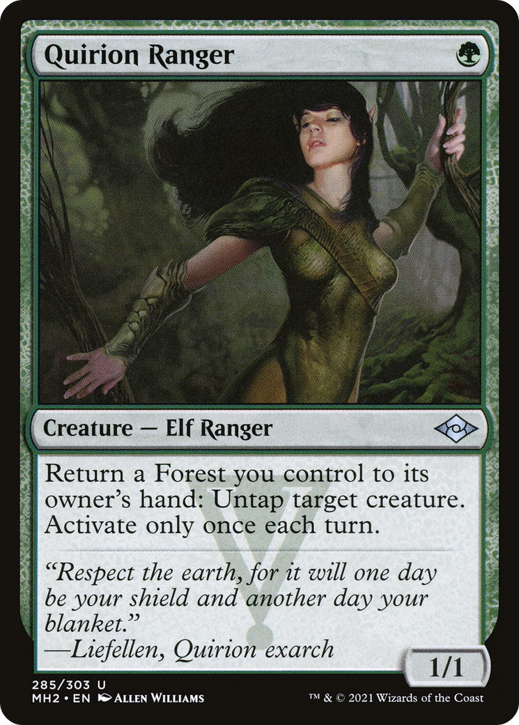 Image of Quirion Ranger (MH2-285) - Modern Horizons 2 Etched Foil
