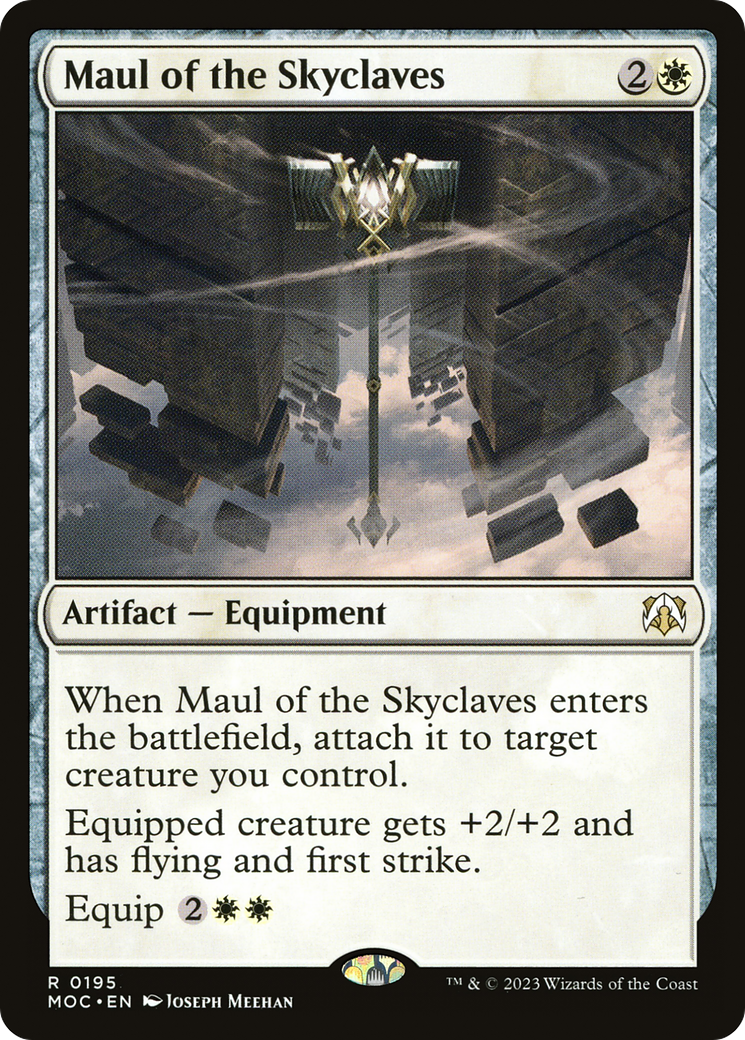 Image of Maul of the Skyclaves (MOC-195) - March of the Machine Commander