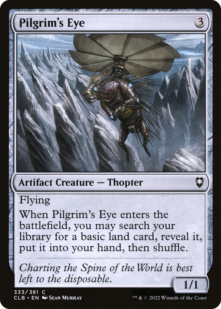Image of Pilgrim's Eye (CLB-333) - Commander Legends: Battle for Baldur's Gate Foil