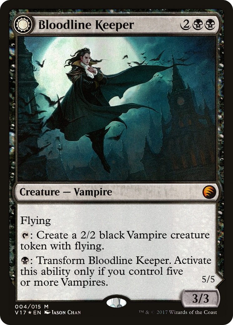 Image of Bloodline Keeper (V17-004) - From the Vault: Transform: (Double Faced Transform) Foil